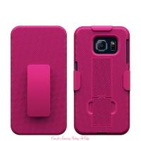 China holder case with blet clip   Combo case for Samsung Galaxy S5 i9600 factory
