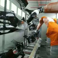 Quality Automobile Bumper Automatic 6 Axis Spray Painting Robot for sale