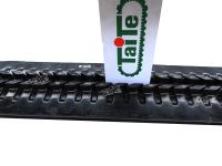 China Low Noise Hitachi Rubber Tracks , Undercarriage Rubber Tracks High Durability factory