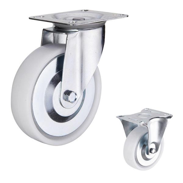 Quality 3inch 110lbs Loading Industrial Casters With Dust Covers for sale