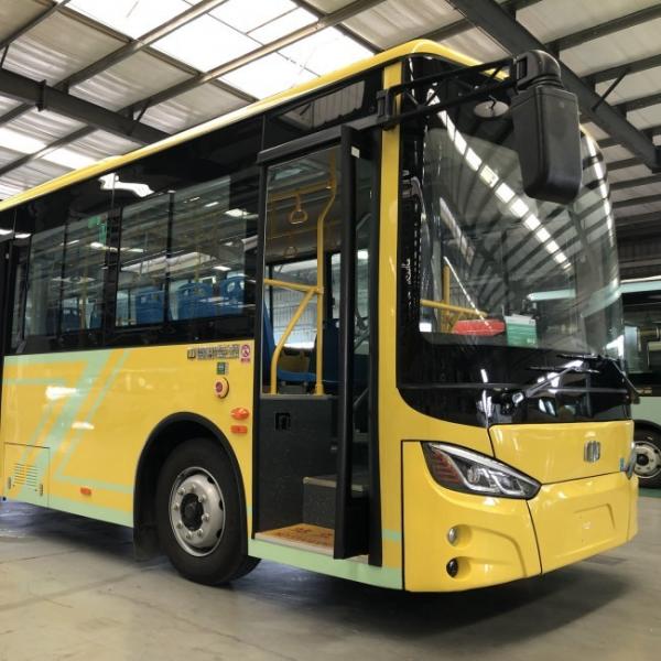 Quality 8m Zero Emission Green Power Electric Bus Driving Mileage 250km for sale