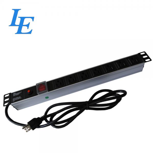 Quality Black Server Rack PDU Network Universal Monitored For Electric Power Transmissio for sale