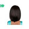 China Heat Resistant Casual Short Synthetic Wigs Cap Size Adjustable 120g - 150g factory