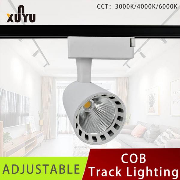 Quality Commercial LED Track Spotlight 6000k Cob Led Track Lighting for sale