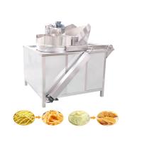 China Small Automatic Fryer Machine Frozen French Fries Potato Chip Processing Line factory