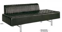 China waiting chair for hair salon /long bench / leather sofa with competitive price H-006 factory