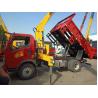 China HOT SALE! MINI sino truk homan dump truck with crane for sale, Cheaper price crane boom mounted on dumo truck for sale factory