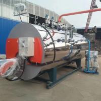 China Gas Fired Horizontal steam Boiler with 1.0/1.25/1.6Mpa Working Pressure industrial factory