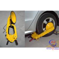 China Antitheft Car Wheel Clamp Lock And Steering Wheel Lock for 30-40 inch tire factory