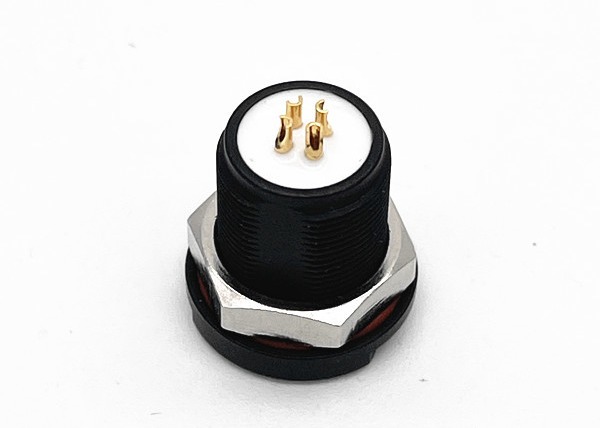 Quality 4pin Fischer Female Socket DEU102A053 Watertight Receptacle For Night Vision for sale