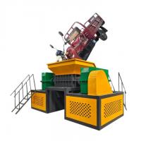China Safety Industrial Waste Shredder Machine For Glass Wood Paper Plastic Iron Aluminium factory