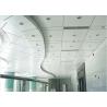 China Interior decoration Clip In Suspended Metal Ceiling Aluminum For Building Roof Material factory
