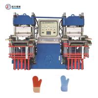 China Plate Vulcanizing Press Rubber Silicone Vacuum Compression Molding Machine For Making Silicone Oven Heat Resistant Mittens factory
