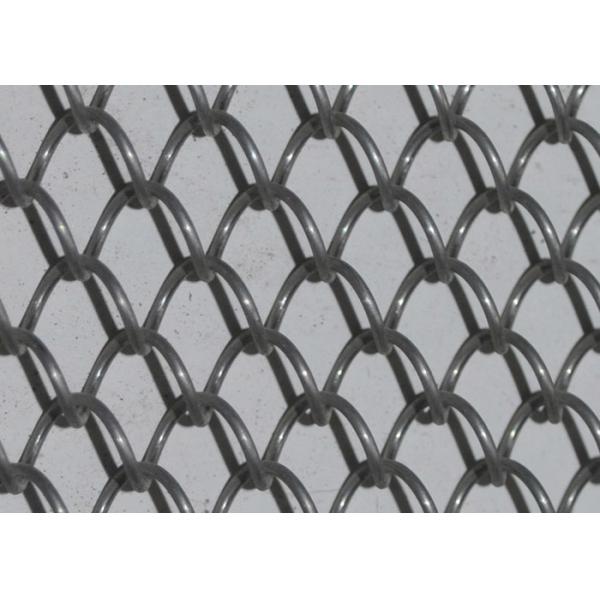 Quality Light Weight Conventional Wire Mesh Conveyor Belt / Chain Link Fencing for sale