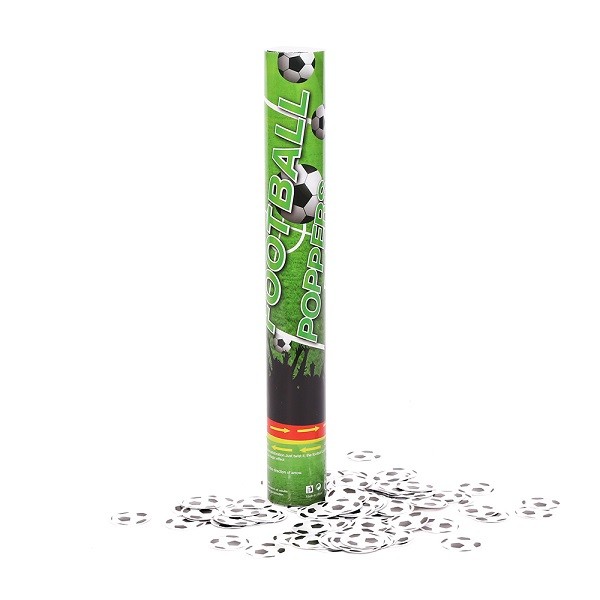 Quality Football Match 38cm Air Driven Party Confetti Cannon Biodegradable Confetti Poppers for sale