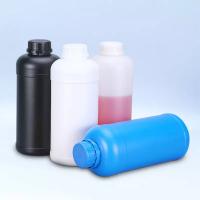 China 1000ml Pigment Ink HDPE Plastic Container Liquid Packaging Chemical HDPE Plastic Bottle factory