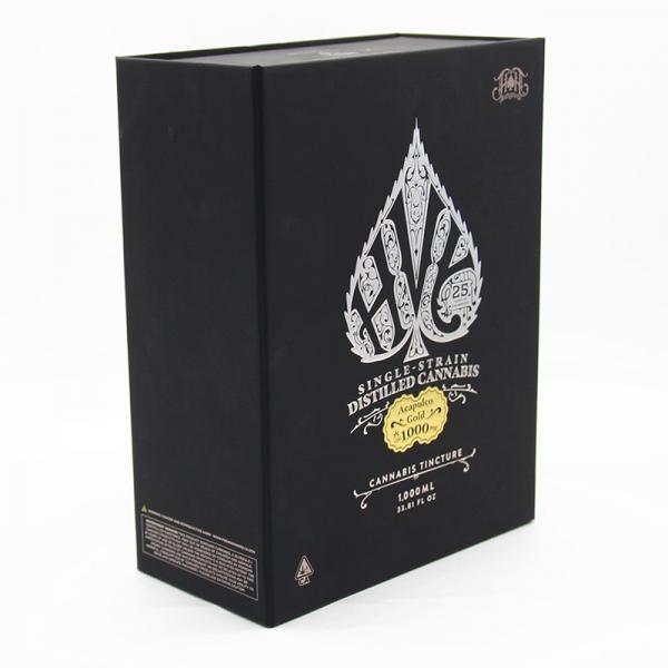 Quality Magnetic Book Shaped Custom Rigid Paper Box With EVA Foam Insert for sale