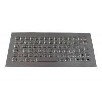 China IP65 Waterproof USB Panel Mount Keyboard Industrial Rugged Metal factory