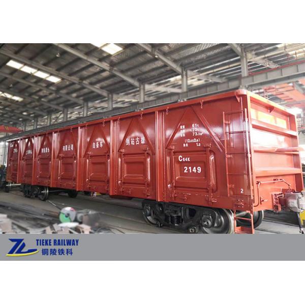 Quality 60t Pay Load Railway Open Top Wagon For Ordinary Goods UIC Standard for sale
