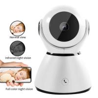 China 360 Degree Indoor Home Security Cameras , Baby Monitor Cameras 2.4GHz 5GHz WiFi factory