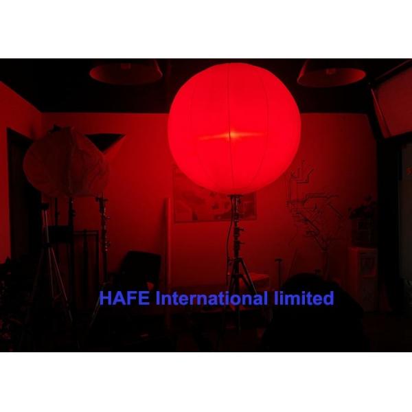 Quality 1.3M 2M Inflatable Lighting Decoration Sphere Crystal Balloons With DMX512 Box for sale