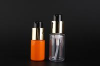 China PET Cosmetic Empty Foundation Bottle With Pump 30ml 50ml Cosmetic Packaging Bottles factory