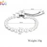 China 57MM Adjustable Bolo Pearl Bracelet For Women factory