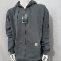 China 100% Cotton Gray Color FR Fire Resistant Hoodie 7.5 Oz CAT2 factory