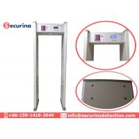 China 6 Detecting Areas Door Frame Metal Detector 100 Working Channels With Two Light factory