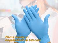 China Medical Disposable Nitrile Coated Hand Gloves,Industrial Garden Working Resistant Disposable Nitrile Black Gloves BAGEAS factory