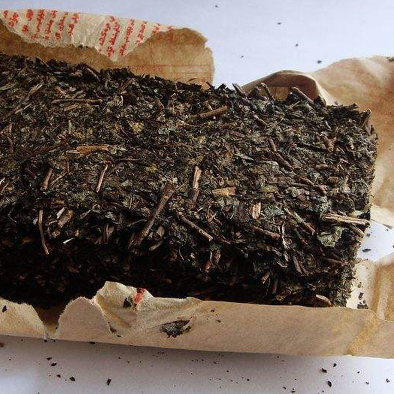 China Traditional Anhua Dark Tea Brick , Chinese Weight Loss Tea Cool Dry Storage factory