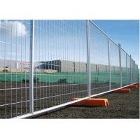 Quality Simple Structure Galvanized Temporary Fence 32*1.5mm Tube Size For Sports Field for sale