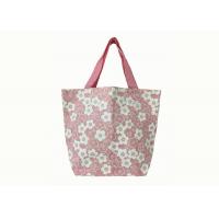 China Recycled 600D Poly Tote Bags Full Printed With PP Webbing Handles factory