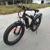 China 13.4Ah Lithium Battery Fat Tire Electric Mountain Bike Full Suspension 21 Speed factory