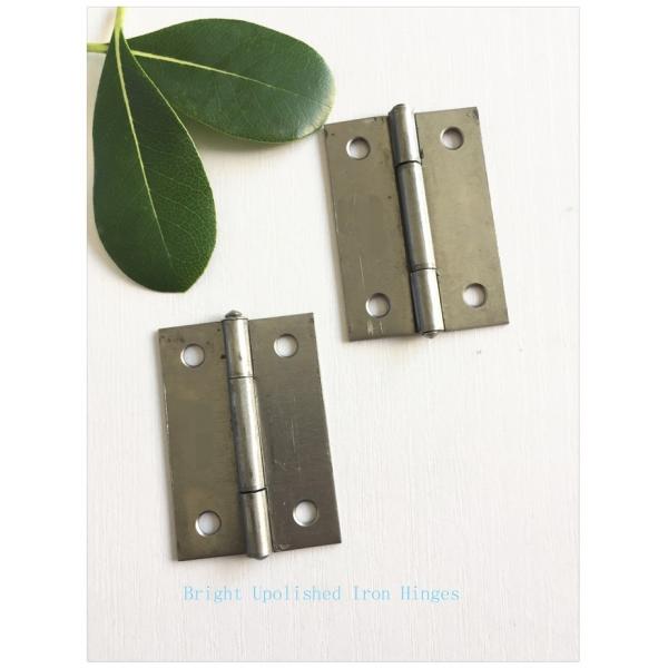 Quality Bright Iron Color Small Metal Door Hinges For Wooden Door And Window Hinge for sale
