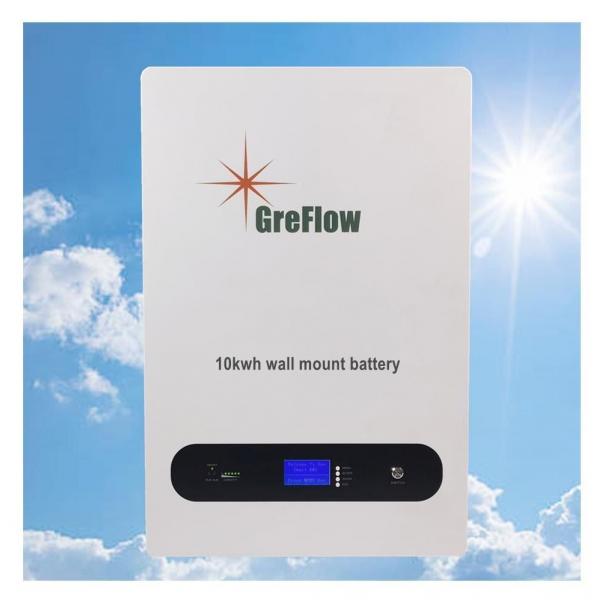 Quality 10KW Powerwall Wall Mount 51.2V 200Ah Energy Storage LiFePo4 Battery Solar System for sale