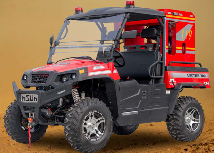 China 4*4 Fire Fighting ATV Motorcycle with Water Tank & Pump for sale