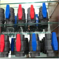 China Flexible Ball Valve With ABS Ball Structure PVC Handle Function Blow-Down Valve factory