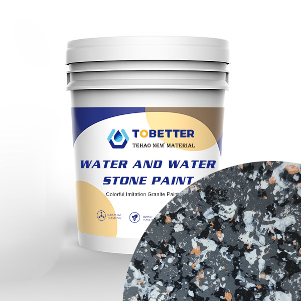 Quality Stone Wall Paint Outdoor Waterproof Paint Water In Water Colorful Liquid for sale
