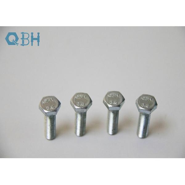 Quality DIN933 Full Thread Hexagon Head CL4.8 Steel Nut Bolts for sale