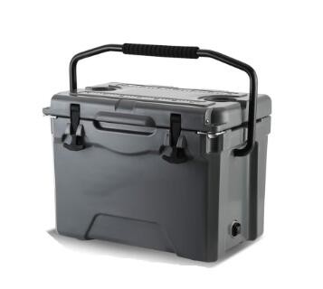 China Plastic 25L Roto Molded Ice Chest Outdoor Fishing Tackle Ice Box factory