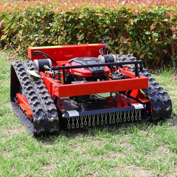 Quality OEM ODM Mini Crawler Lawn Mower Small Automatic Lawn Mower Fast Weeding for sale