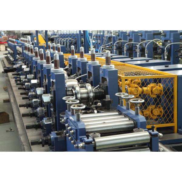 Quality ASTM Standard Steel Pipe Making Machine High Speed High Frequency Welder for sale