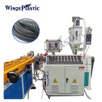 Quality Nylon PE Pvc PP Pipe Extrusion Machine Automatic Threading Tube Extrusion for sale