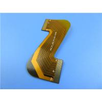 China Flexible Printed Circuit (FPC) Built on 1oz Polyimide with Gold Plated and PI Stiffener for Modem USB factory