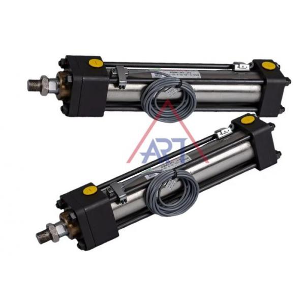Quality MGHC Tie Rods Hydraulic Oil Cylinder With Proximity Sensor Oil Working Temperature -10~+60℃ for sale