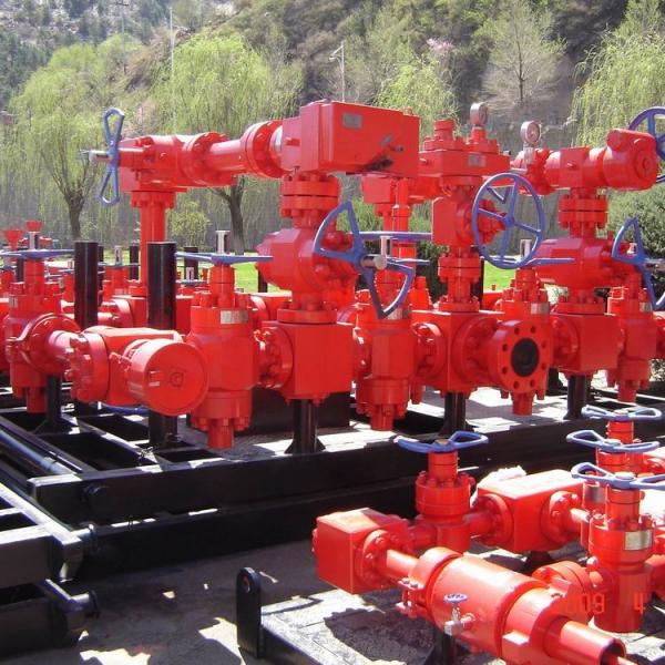 Quality 2000psi -15000psi 2 1/16 "~4 1/16" API 16C Kill And Choke Manifold For Oil Well for sale