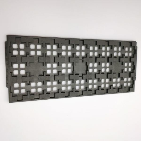 Quality PPE Black ESD Jedec IC Tray High Temperature For LGA Chip Package Type for sale