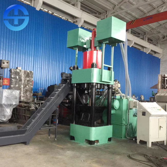 China 3-5 pieces/Min 30kw Hydraulic Briquette Machine for cold pressing powdery factory