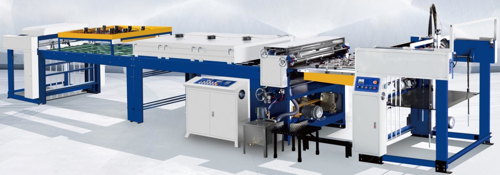 China Overall Waterbase UV Varnish Coating Machine Paper Polishing 1200mm factory